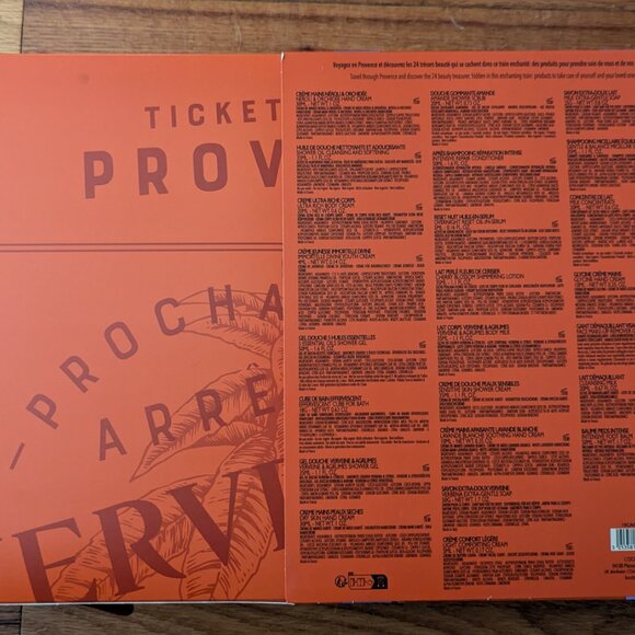 le grand voyage de l'occitane en provence advent calander - Picture 2 of 4